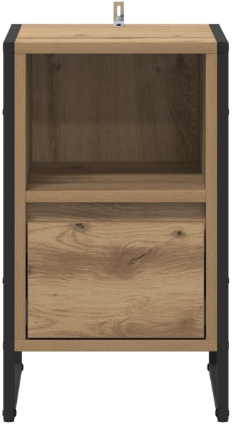 vidaXL Nachttisch Kunsthandwerk Eiche 39,5 x 30 x 50 cm Holzwerkstoff 886664 Bild 5