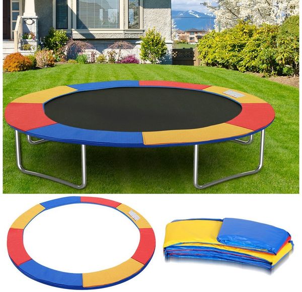 Clanmacy Trampolin-Abdeckplane Randabdeckung Federabdeckung Randschutz Schutz Für Trampolin 244-426cm