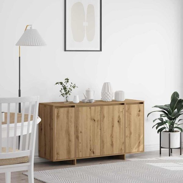vidaXL Sideboard Artisan-Eiche 135 x 41 x 75 cm Holzwerkstoff 3333894