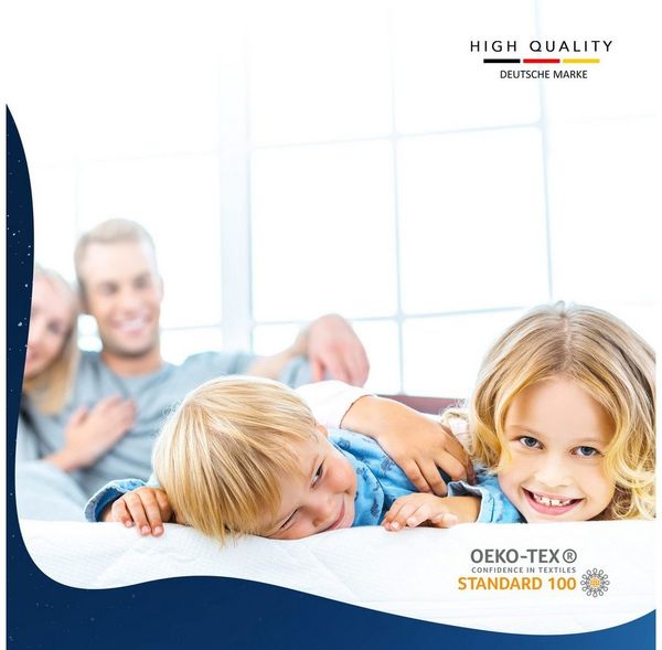 Matratzenschoner mit Reißverschluss - waschbarer Matratzenschoner ideal für Allergiker LILENO HOME, 90x200 cm Bild 3