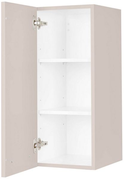 nobilia® Hängeschrank "Laser", Ausrichtung wählbar, vormontiert, in drei Breiten: 30, 45 und 60 cm, mit Soft-Close-Funktion