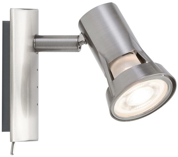 Paulmann No. 66698 Strahler Teja 1-flammig Nickel satiniert ohne Leuchtmittel, max. 10W GU10