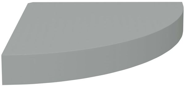 vidaXL Eck-Schweberegale 2 Stk. Grau 25x25x3,8 cm MDF 323902 Bild 3