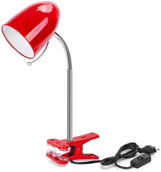 Aigostar LED Klemmleuchte Klemmlampe E27 Modell LED 153cm Kabel Schreibtischlampe