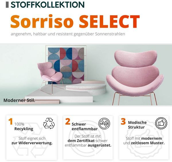 Ecksofa Laris Premium (Farbe: Sorriso 04, Seite: Rechts) Bild 8