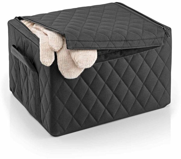 REISENTHEL® Aufbewahrungskorb reisenthel Aufbewahrungsbox Storagebox M Rhombus Black FS7059