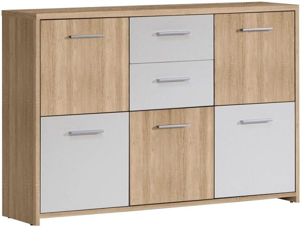 Forte Möbel Sideboard, Kommode, Eiche Sägerau