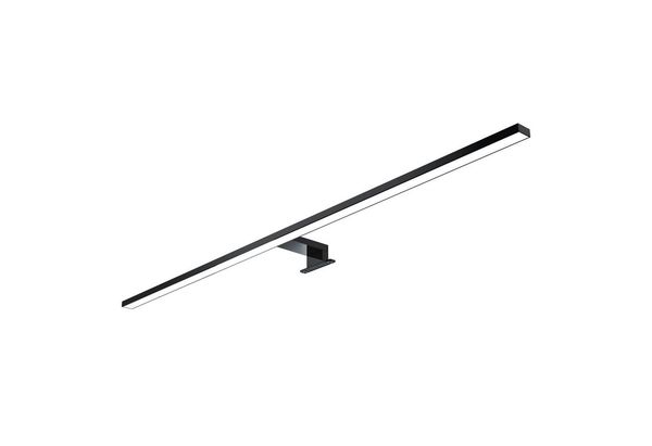 kalb LED Spiegelleuchte 100cm LED Badleuchte Badlampe Spiegellampe 230V, schwarz, neutralweiß