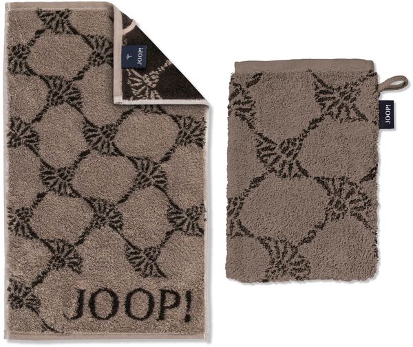JOOP! Handtücher Classic Cornflower Mocca 1611 39 16 x 22 cm