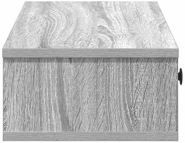 vidaXL Wandregal mit Schubladen Grau Sonoma 100x37,5x19 cm 859964 Bild 5