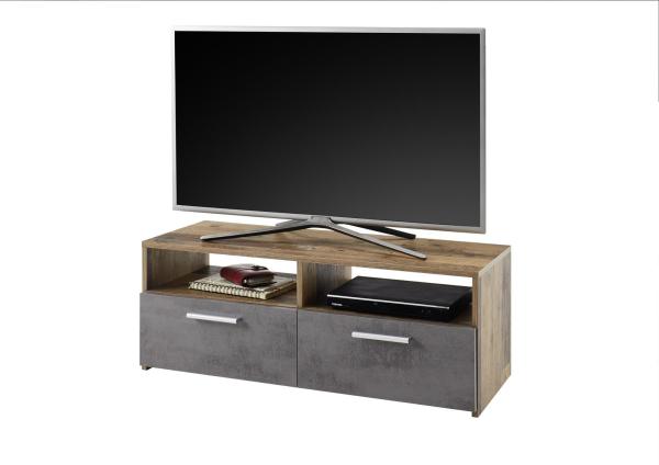 TV-Board >Ruth I< in Old Style dunkel - 95x36x35cm (BxHxT)