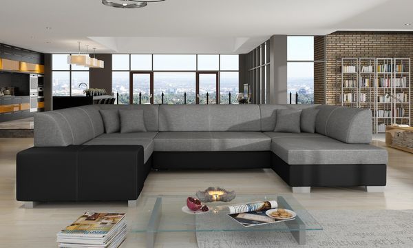 Wohnideebilder Havana Dunkelgrau Ecksofas & Eckcouches Hv07