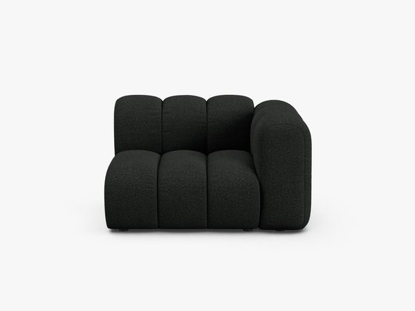 Micadoni Modul Lupine 1-Sitzer Rechts Boucle Baloo Schwarz