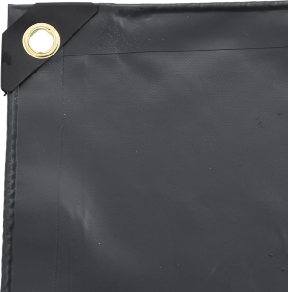 vidaXL Abdeckplane Anthrazit 4x7 m 650 g/m² 156090 Bild 5