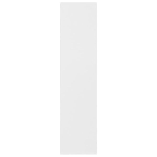 vidaXL Bücherregal Weiß 50×25×106 cm Holzwerkstoff 801107 Bild 5