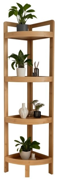 Bambus Eckregal mit Ablagen 10051961_8067