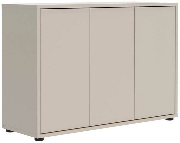 mokebo Sideboard Die Horizontale, Wohnzimmerschrank, Kommode, Beistellschrank, Anrichte in kaschmir