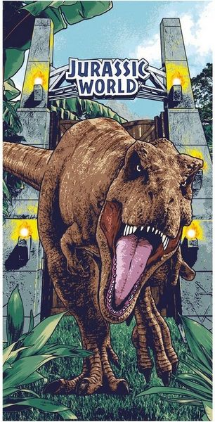 Jerry Fabrics Badetuch Jurassic World, Frottee (1-St)