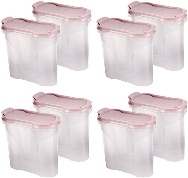 Gewürzdosen 300ml ( 1er Pack - Schwarz ) Aufbewahrungsboxen für Gewürze - Luftdichte Schüttdose aus BPA freien Kunststoff, Vorratsdose mit Deckel
