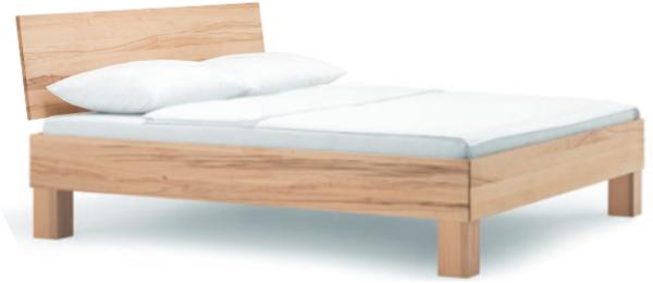 Dico Wildeiche Massivholz Bettrahmen Cloud incl. Kopfteil 360.46 Größe: 100x220 cm