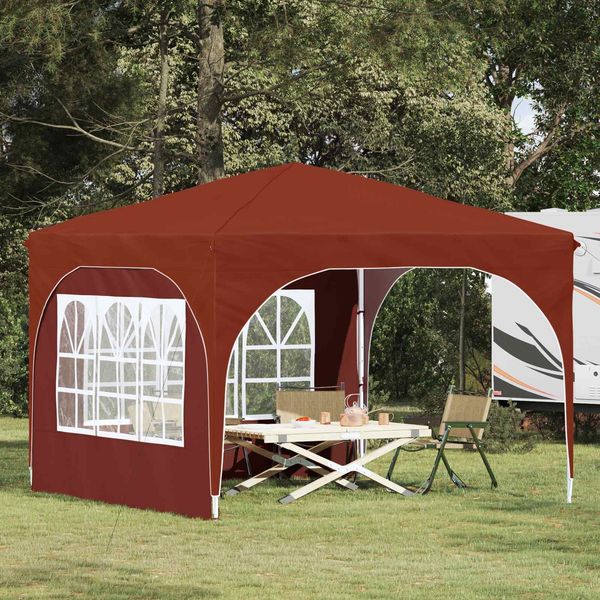vidaXL Pop-up Partyzelt 290 x 290 x 245 cm Terrakotta 42019864