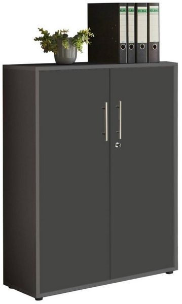 BMG Möbel Aktenschrank Office Edition (ideal für Aktenordner) 3 OH, abschließbar, Hochglanz lackiert oder matt