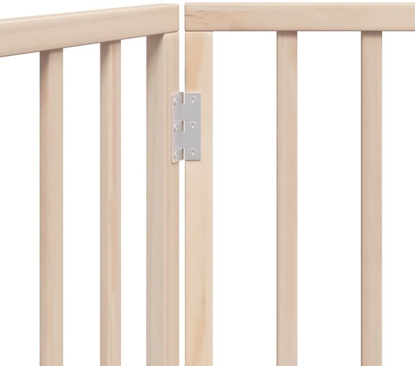 vidaXL Hundegitter Faltbar 2 Paneele 160 cm Pappelholz 352178 Bild 8