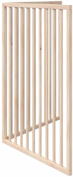vidaXL Hundegitter Faltbar 2 Paneele 160 cm Pappelholz 352178 Bild 5