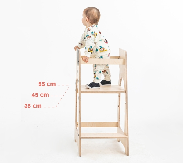 MamaToyz Holz Lernturm Kule Hund | Natur | Bild 4