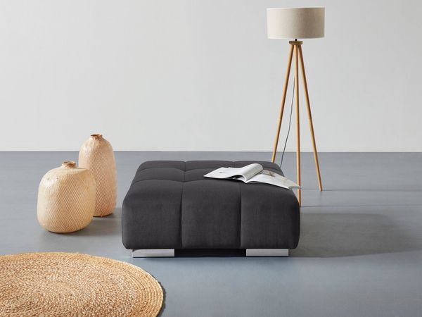 COTTA Hocker Orion, gemütlicher Hocker im modernen Design
