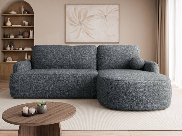 Ecksofa Loridu (Farbe: Bella 20, Seite: Rechts)