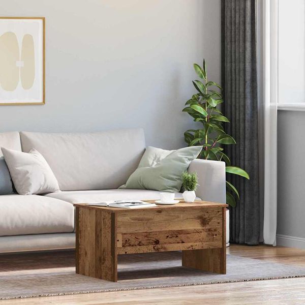 vidaXL Couchtisch Altholz 102 x 50,5 x 46,5 cm Holzwerkstoff 879453
