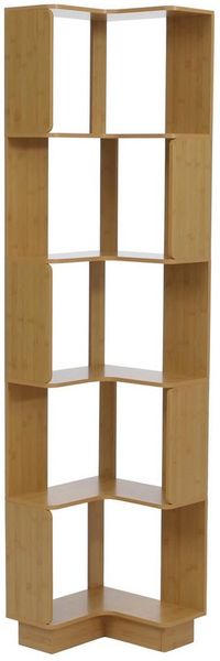 MCW Eckregal MCW-P53, Fünf offene Ablageflächen, Stabiler Stand