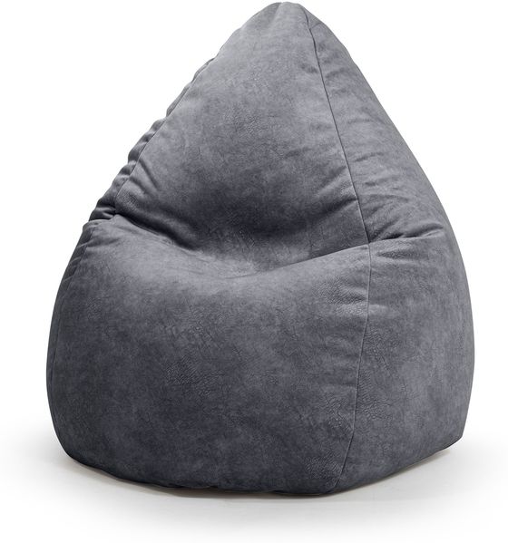 Sitzsack 70x110cm Mittelgrau