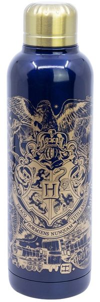 Harry Potter Thermoflasche 515 ml aus Edelstahl doppelwandig für warme und kalte Getränke