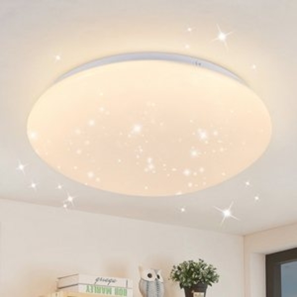 Nettlife LED Deckenleuchte Sternenhimmel Kinderzimmer 18W 3000/4000/6000K Ø30cm Rund, LED fest integriert, Schlafzimmer Küche Flur Bild 6