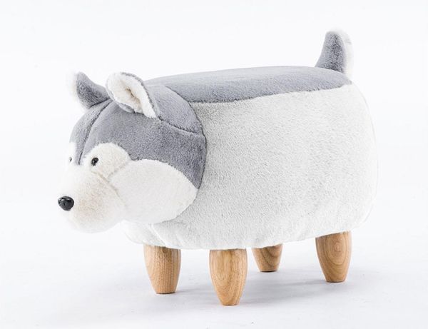 Kinderhocker 'Husky' grau