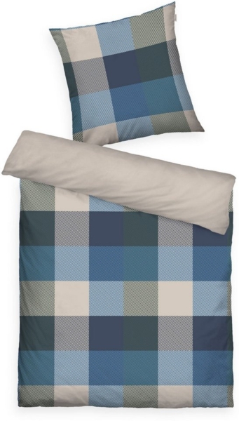 TOM TAILOR HOME Bettwäsche BOLD MOSAIC in Gr. 135x200cm, 155x220cm oder 200x220cm, Flanell, 2 teilig, new bedroom, gewebtes Label