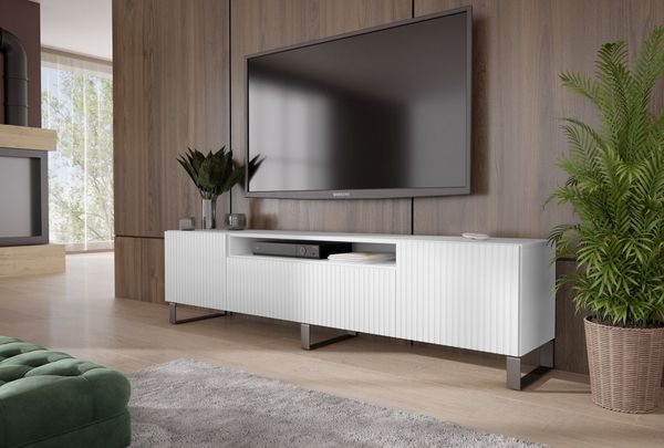 ALTDECOR Lowboard CIRA-S (TV-Schrank, TV Möbel, TV Cabinet, Fernsehtisch bodenstehend 200cm), Fernseher schrank, TV Kommode, TV Tisch, TV Sideboard, TV Boar