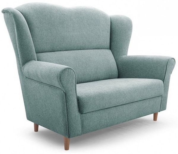 MOEBLO Sofa SILABELLA, Couch Polstermöbel Sitzmöbel Wohnzimmermöbel 2-Sitzer-Sofa Stoffsofa, (BxTxH):144x83x104cm