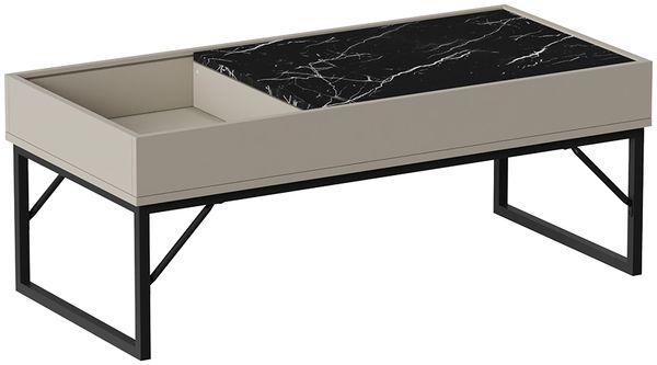 Couchtisch Lunero Creme 105 x 50 cm Vicco