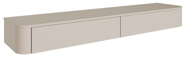 Selsey 'Luvio Slim' TV-Board hängend, Kaschmirgrau, 175 cm