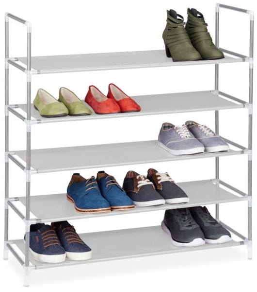 3 x Schuhregal für 20 Paar Schuhe weiß