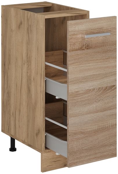 Apothekerschrank R-Line Sonoma 30 cm ohne Arbeitsplatte Vicco Bild 4
