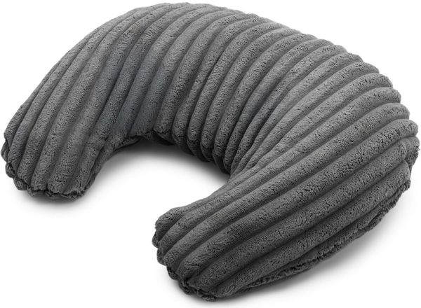 Amilian Stillkissen Schwangerschaftskissen Stillhörnchen mit Bezug, Pregnancy Pillow, Stillkissen klein - Lagerungskissen Erwachsene, Stillmond - Lagerungskissen für Mütter und Babys
