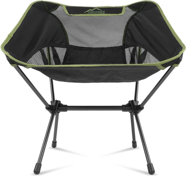 normani Campingstuhl Ultraleichter Campingstuhl Moak, Campingstuhl Angelstuhl - Gartenstuhl bis zu 135 kg