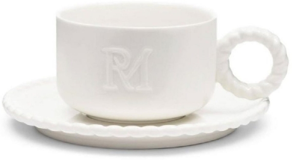 Rivièra Maison Tasse Tasse mit Untertasse Elegant (2-teilig)