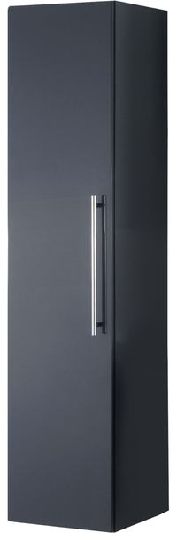 Sanotechnik Hochschrank 'FIORA ANTHRAZIT', Spannplatte Anthrazit, 150x35x35 cm