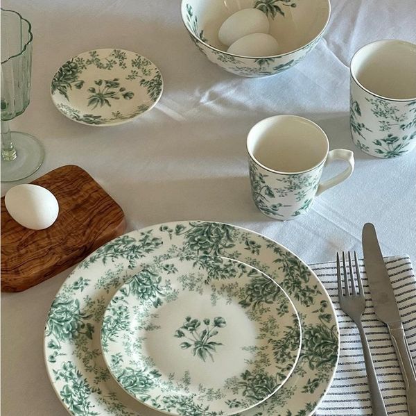 LAURA ASHLEY Tasse Tasse Mini Flowers Green (320ml)