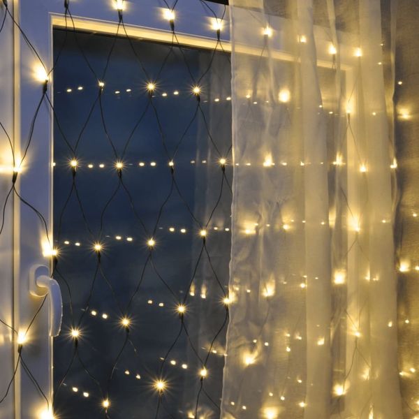 HI LED-Lichternetz zu Weihnachten 160 LEDs 438368